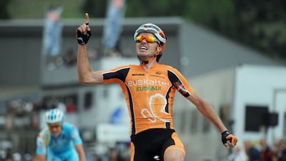 Samuel Sánchez gana una etapa de la pasada Dauphiné. 