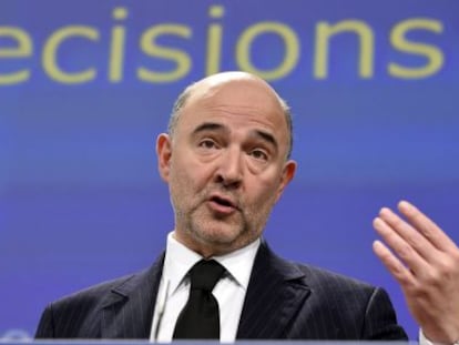 El comisario de Economía de la UE, Pierre Moscovici.