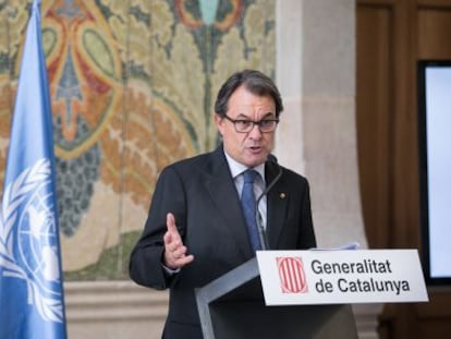 El president de la Generalitat, Artur Mas.