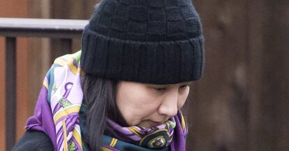 Foto de archivo de la directora financiera de Huawei, Meng Wanzhou