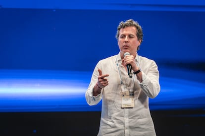 Juan Manuel Galán en su intervención este viernes.