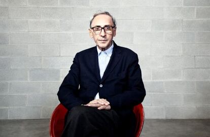 El cantante y compositor italiano Franco Battiato.