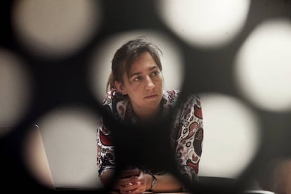 La investigadora y presidenta de la APETP, Elena Campos Sánchez, en el CBM-Severo Ochoa.