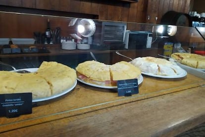Los pintxos de tortilla del Faustino