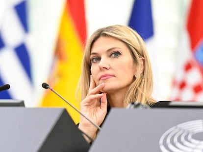 La exvicepresidenta del Parlamento Europeo, Eva Kaili, el pasado noviembre en Estrasburgo.