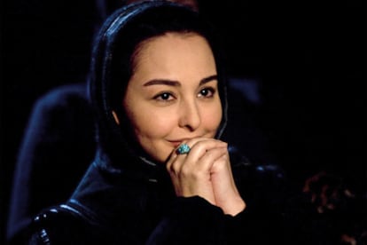 Un fotograma de la película <i>Shirin</i> con la que Abbas Kiarostami homenajea al público.