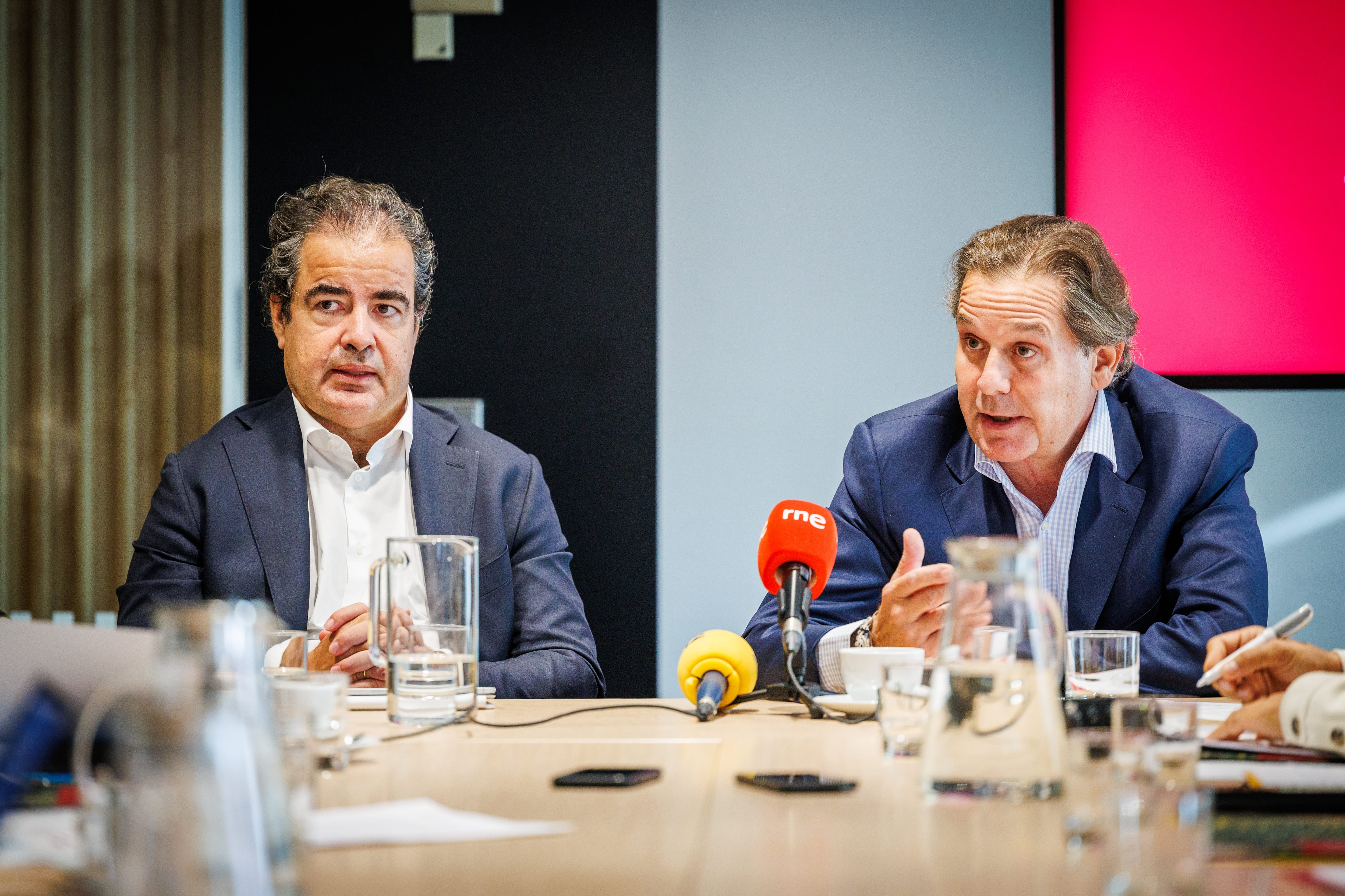Ignacio Marcos, socio senior de Mckinsey & Company, e Ignacio Rivera, presidente del Instituto de la Empresa Familiar (IEF), en una imagen cedida por la compañía.