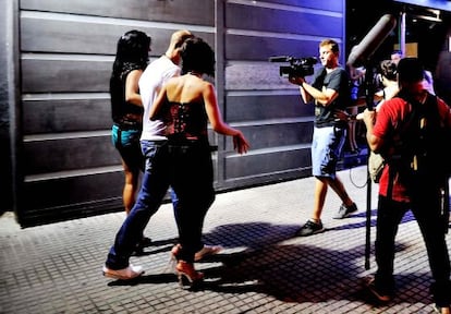 A film crew follow the &lsquo;Gandia Shore&rsquo; protagonists, whose identities are still a secret.