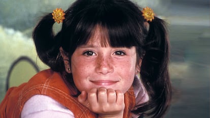 Soleil Moon Frye em uma imagem promocional de ‘Punky, a levada da breca’.