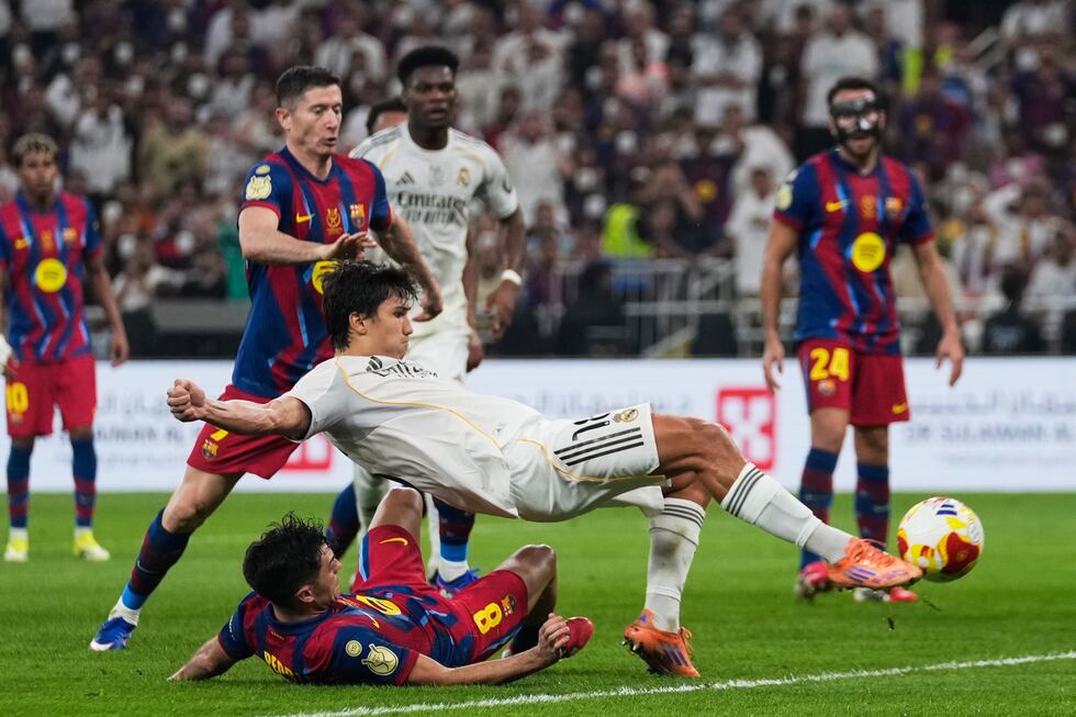 Barcelona - Real Madrid, la final de la supercopa de España en imágenes ...