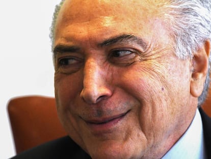 Michel Temer, no último dia 29 de julho.