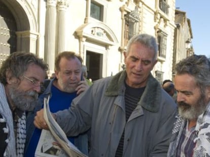 Diego Cañamero y Juan Manuel Sánchez Gordillo.