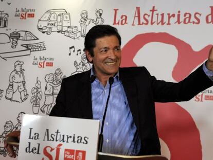 Javier Fernandez,presidente de Asturias por el PSOE. 