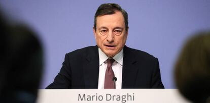 Mario Draghi, presidente del BCE