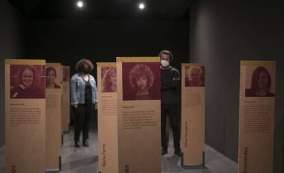 L'exposició 'Dones a les Ones' dedicada a les dones de la ràdio a Catalunya.