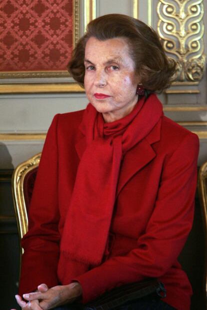 Liliane Bettencourt.