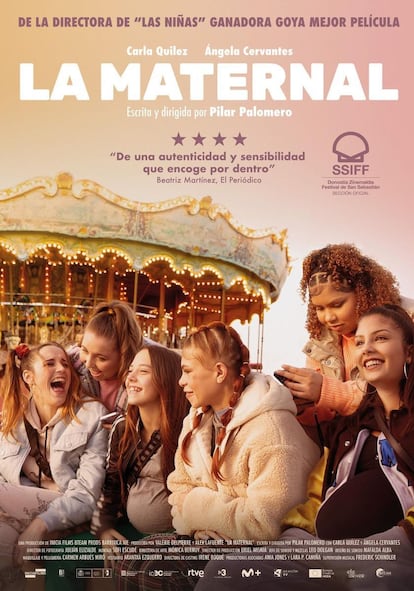 Cartel de la película 'La Maternal', de Pilar Palomero.