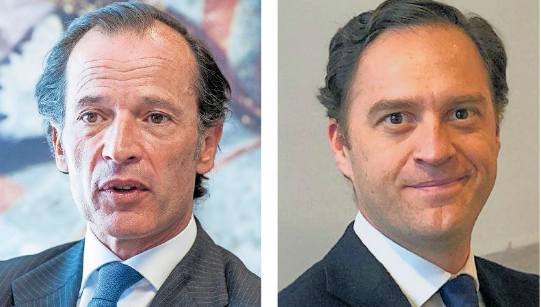 Javier Marín, CEO de Singular Bank, y Pablo Carrasco, responsable de banca privada de Credit Suisse.