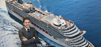 Fernando Pacheco Dolz, director general adjunto de MSC Cruceros España.