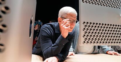 Tim Cook, consejero delegado de Apple.