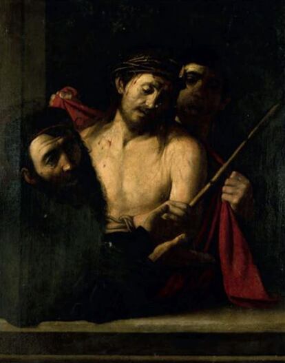 El eccehomo retirado de la subasta de Ansorena el pasado abril.