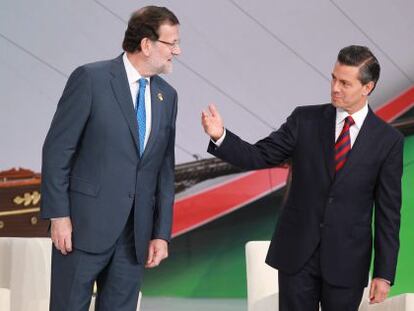Pe&ntilde;a Nieto y Rajoy en la XXIV Cumbre Iberoamericana. 