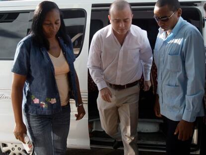 Carromero, a su llegada al tribunal Provincial de la ciudad de Bayamo (Cuba), el pasado 5 de octubre.