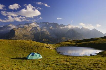 La Maladeta, en los Pirineos de Huesca.