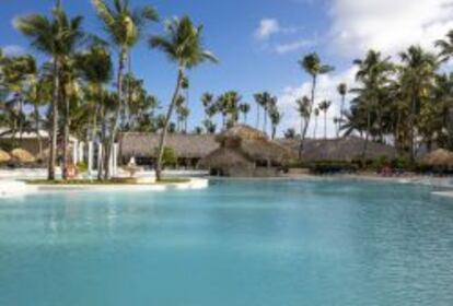 Piscina del resort Gran Palladium de Punta Cana.