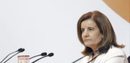 La ministra de Empleo y Seguridad Social, Fátima Báñez.