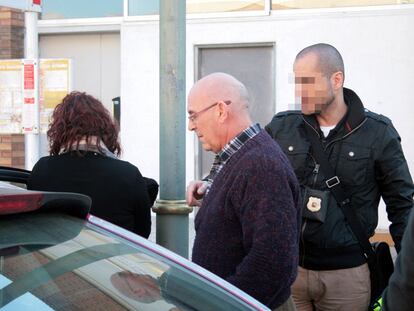 Ramón Laso, justo antes de ser detenido.
