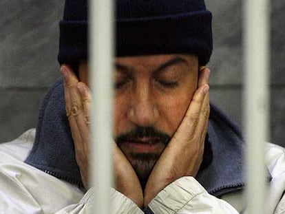 Rabei Osman, <i>Mohamed el Egipcio,</i> la semana pasada poco antes de la lectura de la sentencia.