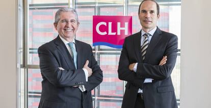 José Luis López de Silanes, presidente de CLH y Juan Laza, consejero delegado.