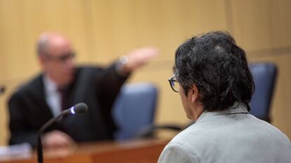 Luis Eduardo Ramírez, en el juicio de la Audiencia de Valencia, hace cuatro años.