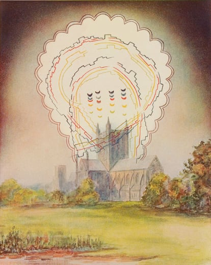 Una de las ilustraciones que aparece en 'The Book of Colour Concepts' (el libro de los conceptos del color), de Alexandra Losken.