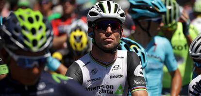 Cavendish, durante el Tour de Francia.