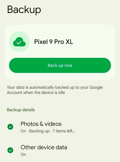 Mejora de la copia de seguridad en los Pixel Watch de Google