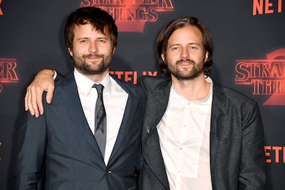 Ross y Matt Duffer, creadores de 'Stranger Things'.