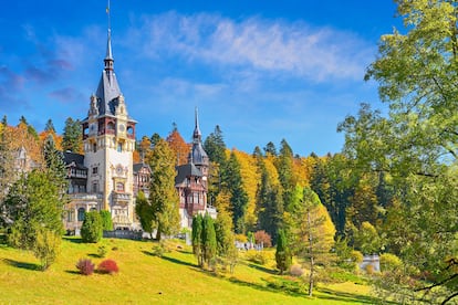 El castillo de Peles está considerado uno de los más bellos del mundo.