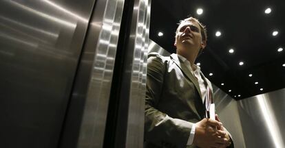 Albert Rivera, en el Congreso de los diputados. 