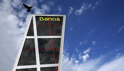 La sede de Bankia en Madrid.