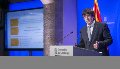 Carles Puigdemont aquest dimarts.