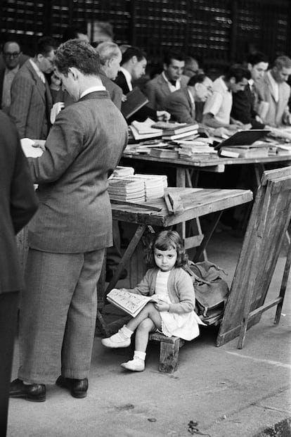 Mercado de San Antonio, Barcelona, 1955. 