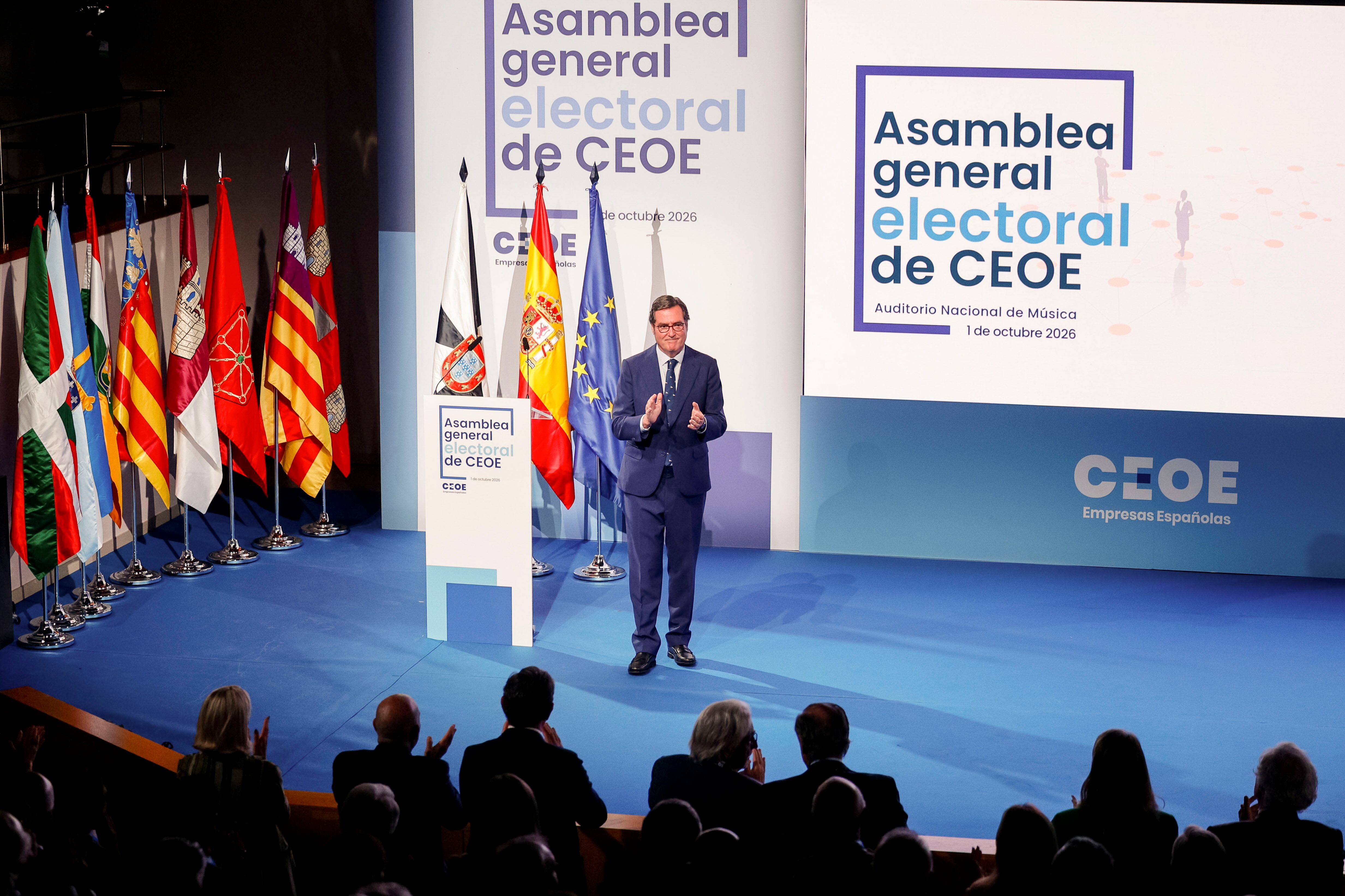 Garamendi, reelegido presidente de CEOE para otros cuatro años