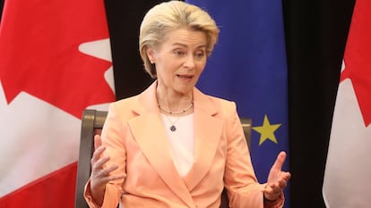 Úrsula von der Leyen, presidenta de la Comisión Europea.