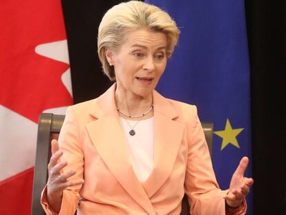 Úrsula von der Leyen, presidenta de la Comisión Europea.