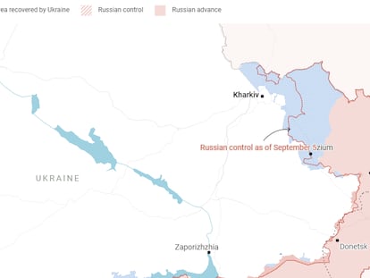 The Ukraine war in maps