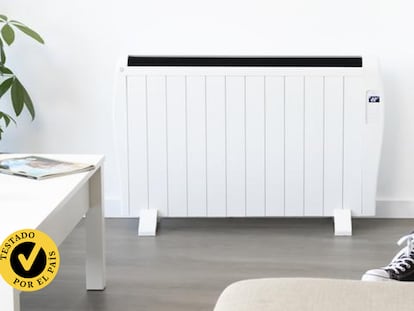 Artículo de EL PAÍS Escaparate que compara los mejores radiadores eléctricos de bajo consumo del mercado.