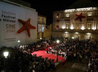 Fiesta de gala en el Festival de Cine de Málaga.