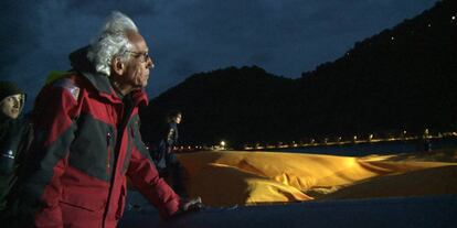 Christo Vladimirov en un fotograma del documental 'Walking on Water'.